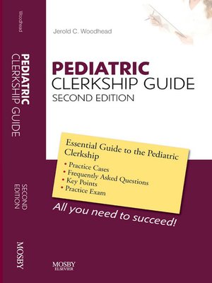 cover image of Pediatric Clerkship Guide E-Book